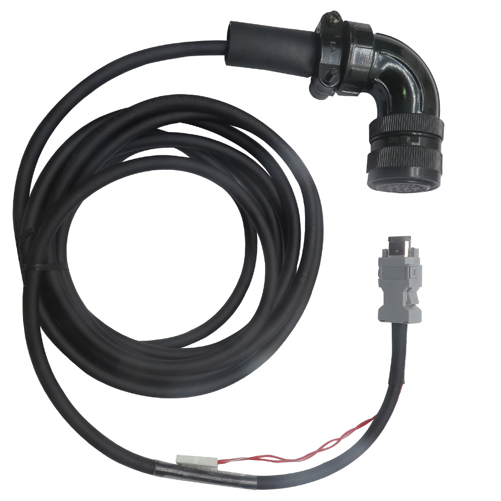 INOVANCE S6-L-P125-3.0  Absolute Encoder Cable For MS1H1/4 Motor 3 Meter Long