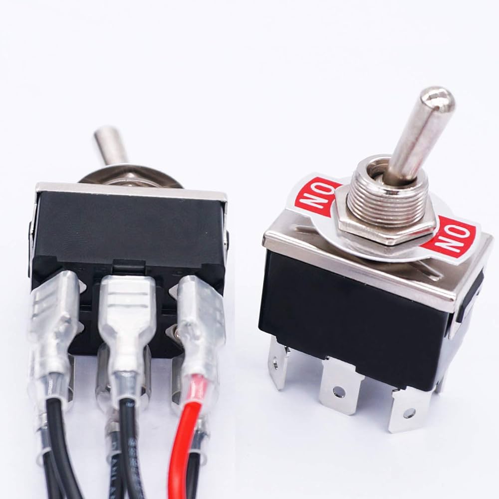 INDUSMART 6P-TOGGLE-BIG-TAIWAN  6pin Toggle Switch On/On Big