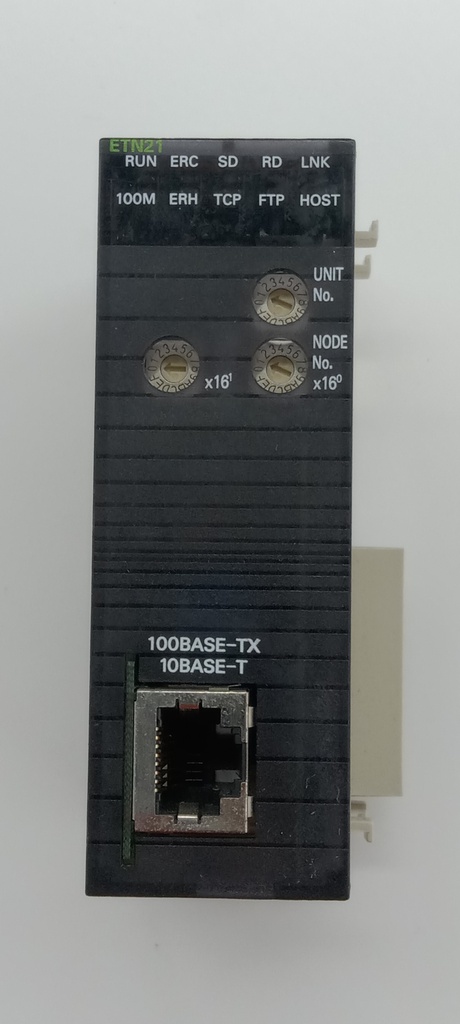 OMRON CJ1W-ETN21 ETHERNET UNIT