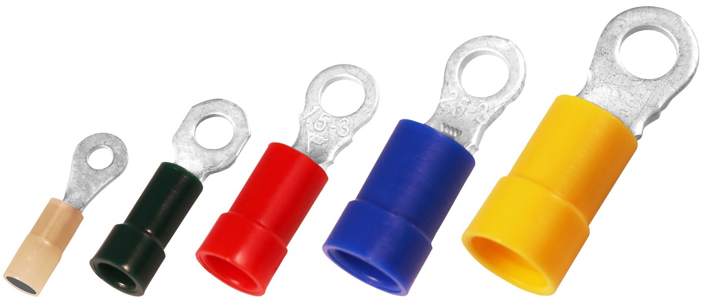 KST RNB2-6 NON-INSULATED RING TERMINAL 2.5-6.4MM-20Pcs