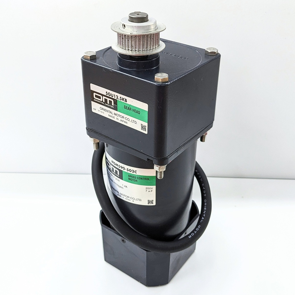 ORIENTAL MOTOR 5GU12.5KB+MSM590-502C  [2]  INDUCTION MOTOR (90W/200V/1.4A)