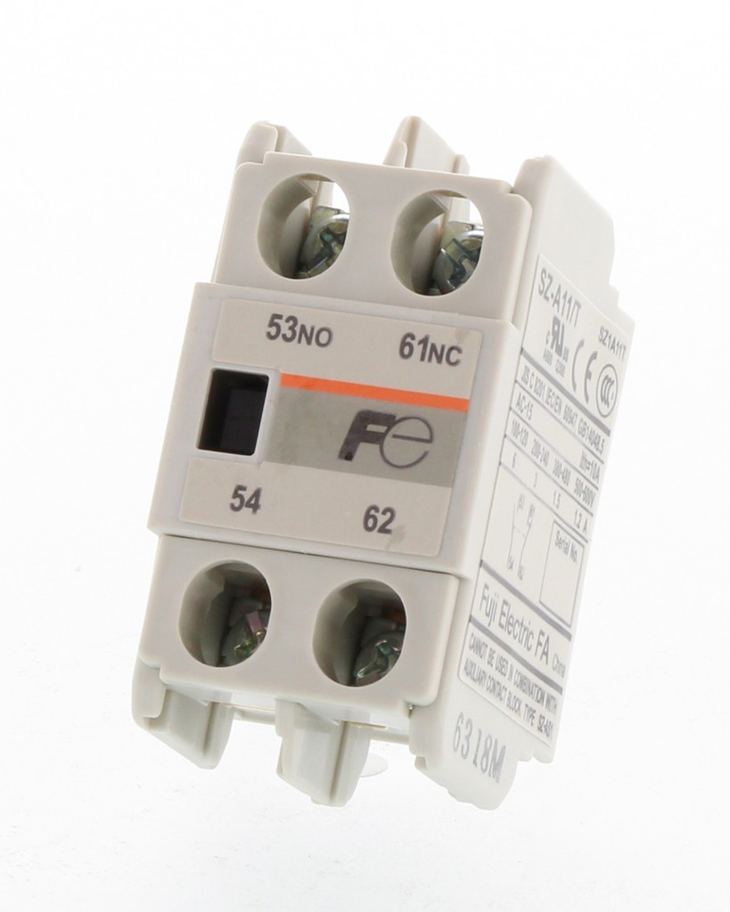 FUJI ELECTRIC SZ-A11  1NO 1NC Auxiliary Contact Block
