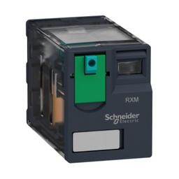 [RXM2AB1BDSCH] SCHNEIDER ELECTRIC RXM2AB1BD Harmony, Miniature plug-in relay, 12 A, 2 CO, with