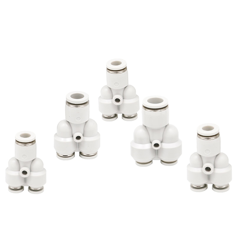 AIRTAC PYW8-6 Different Diameter Union Y Fitting | IndusMart