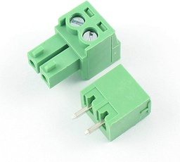 [3.81-2P-SETIND] INDUSMART 3.81-2P-SET  MINI GREEN CONNECTOR