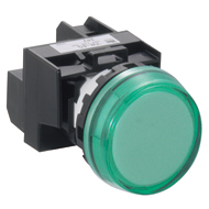 [YW1P-1BEQ0RIDE] IDEC YW1P-1BEQ0R 22mm YW MARKING TYPE PILOT LIGHT w/o LED RED